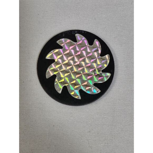 Yin Yang Wing Slammer Metal Pog Vintage 1994 Retro Game Nostalgia Stack ‘N Smack - Picture 2 of 3